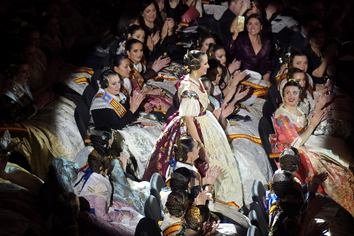 Exaltación de María Estela Arlandis como Fallera Mayor de Valencia 2024